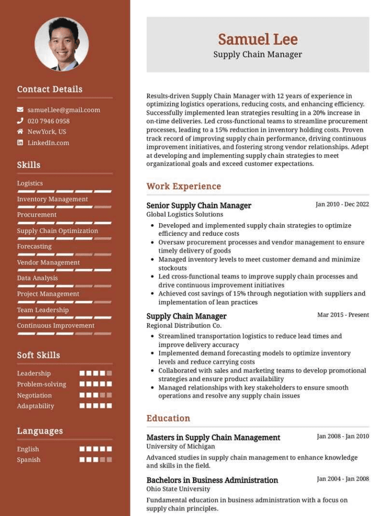 Modern CV Template