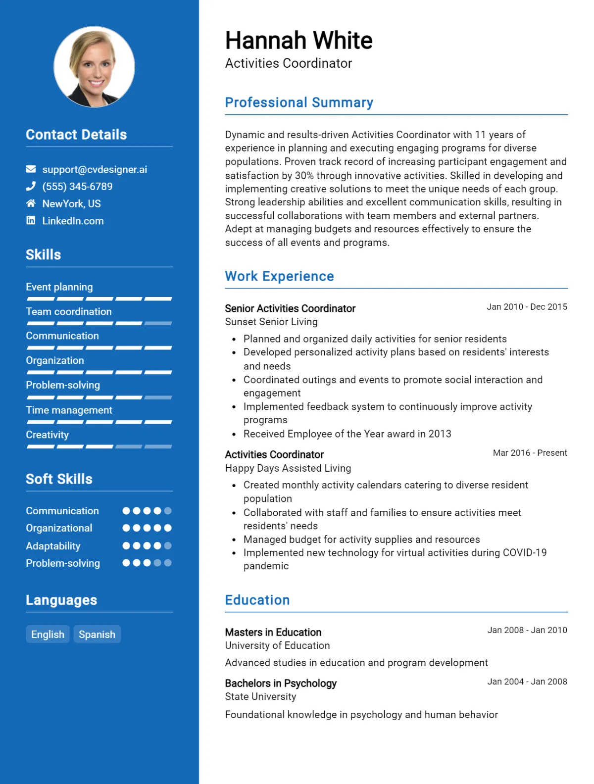 12 Sports Teacher CV Examples & Free Templates For 2026 Preview