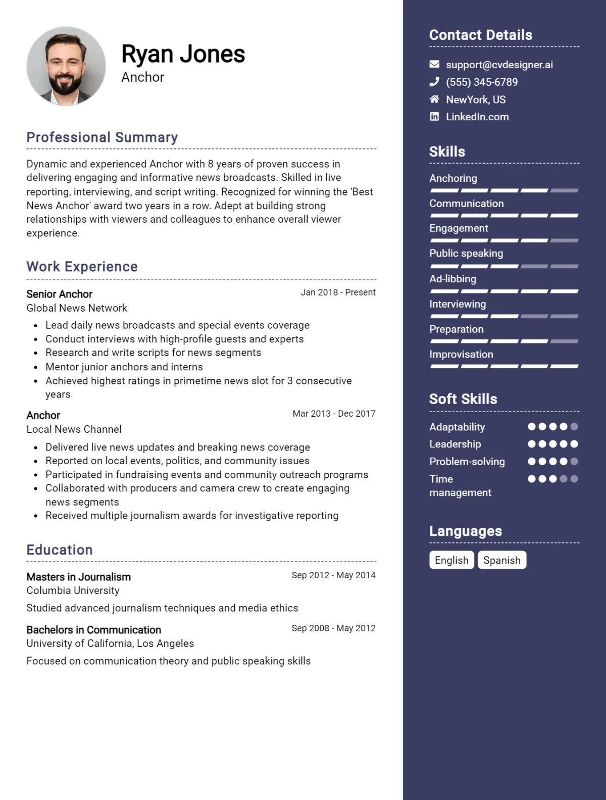 Anchor CV Example For 2026: How to Craft a Winning CV Preview