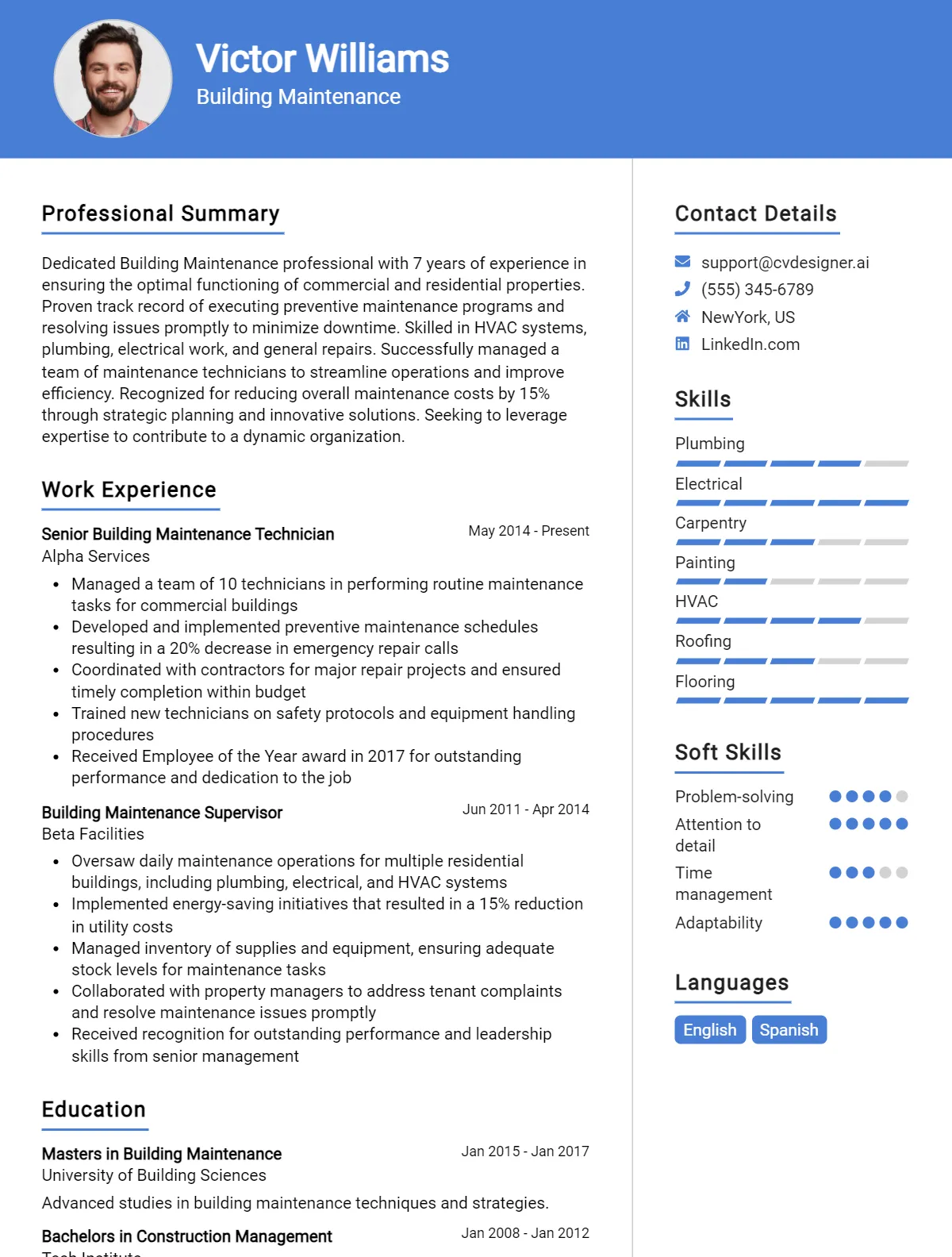 Dump Truck Driver CV Example For 2026: Tips to Stand Out Preview