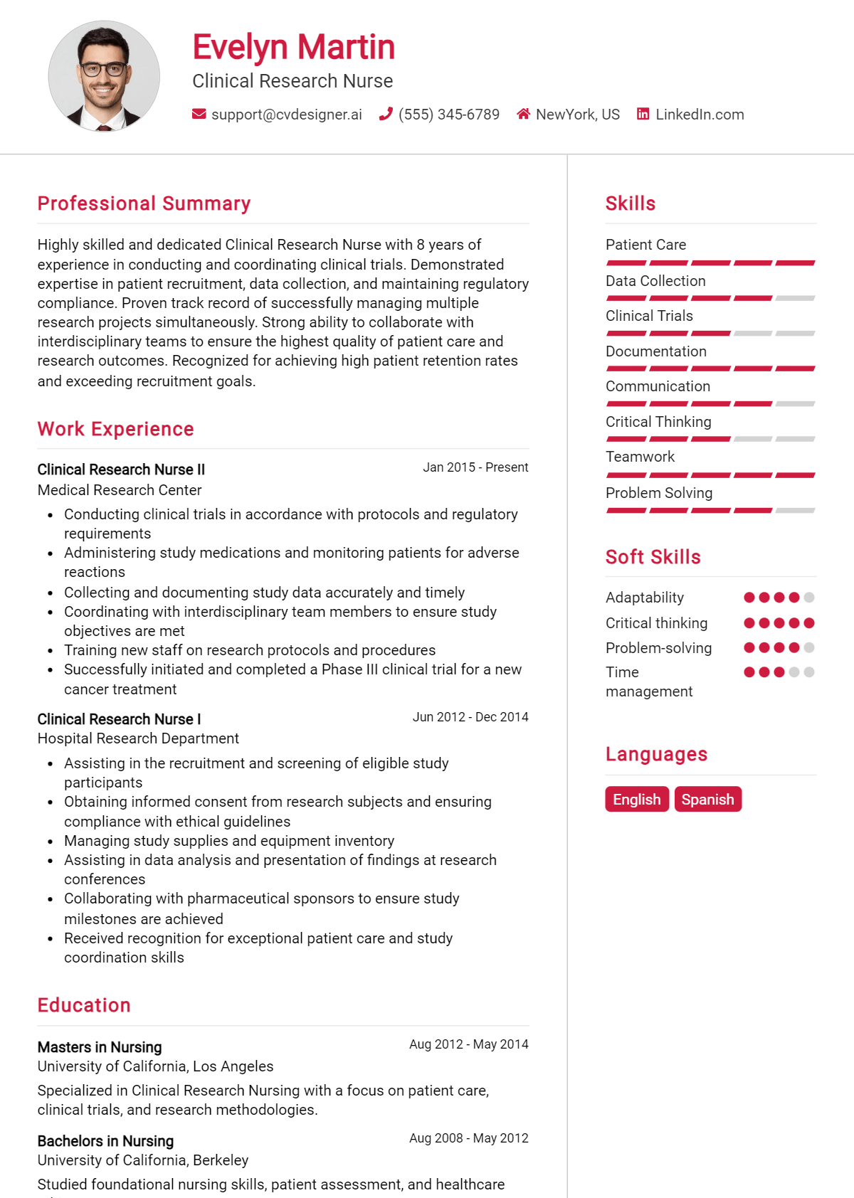 26 Clinical Research Nurse Resume Examples for 2026: Best Tips & Templates Preview