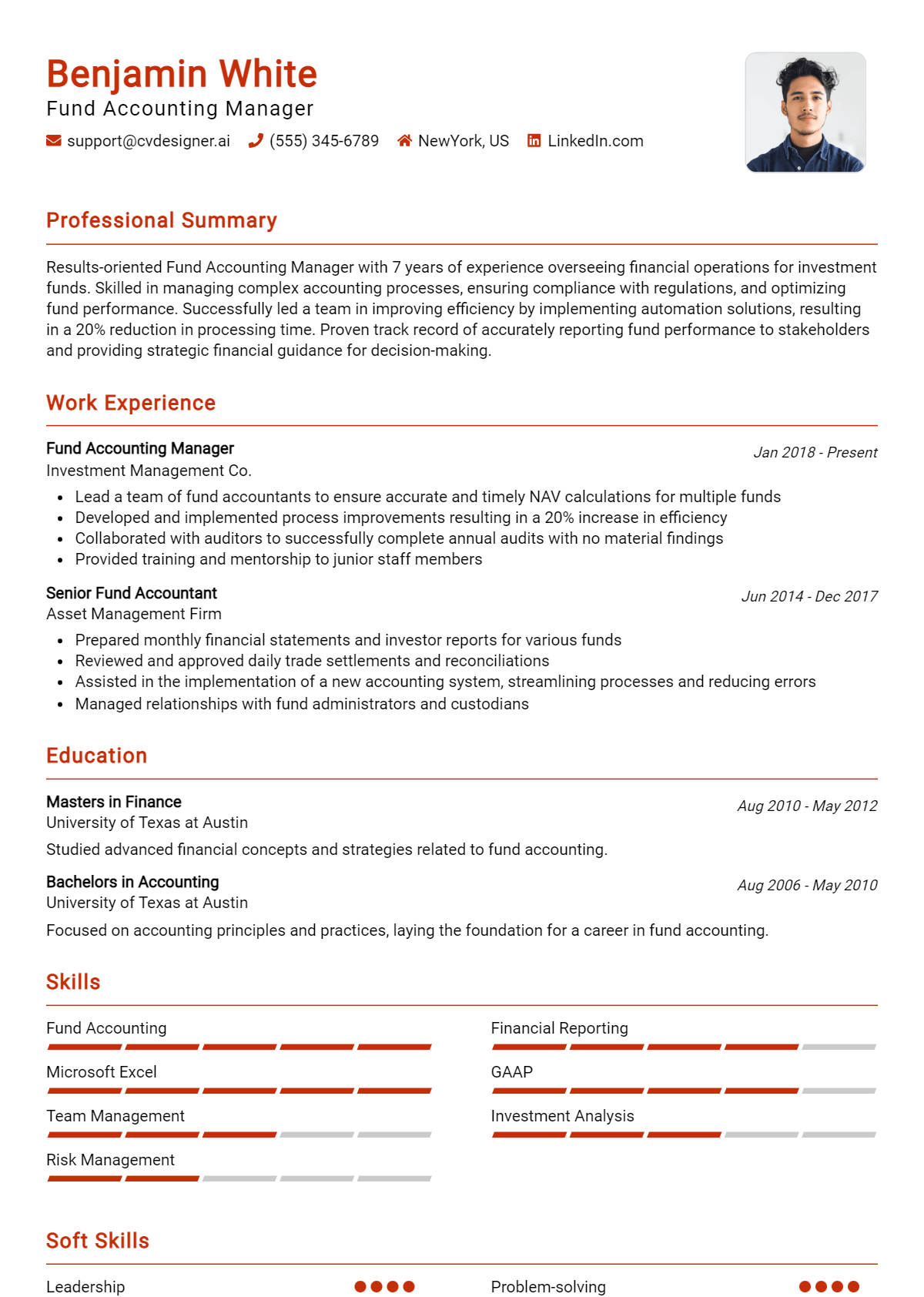 12 Fund Accounting Manager Resume Examples And Templates for 2026 Preview