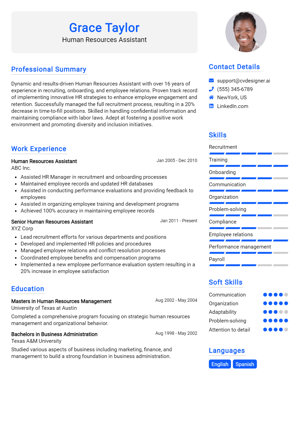 10 Human Resources Assistant Resume Examples for 2026: Tips to Stand Out Preview