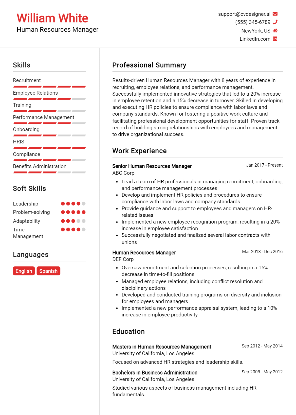 10 Human Resources Manager Resume Examples for 2026: Expert Tips Preview