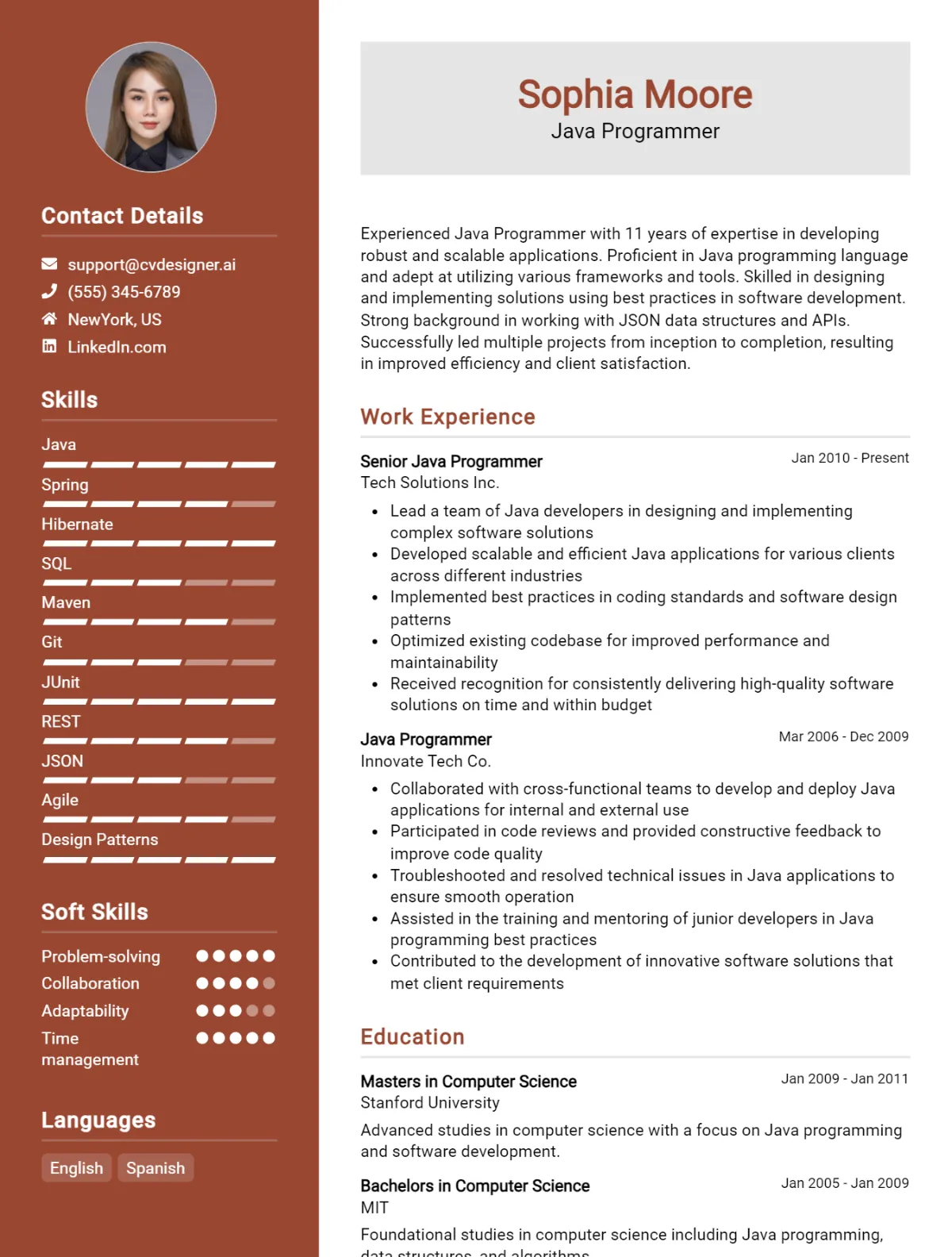 12 Java Programmer CV Example & Templates For 2026: Proven Tips Preview