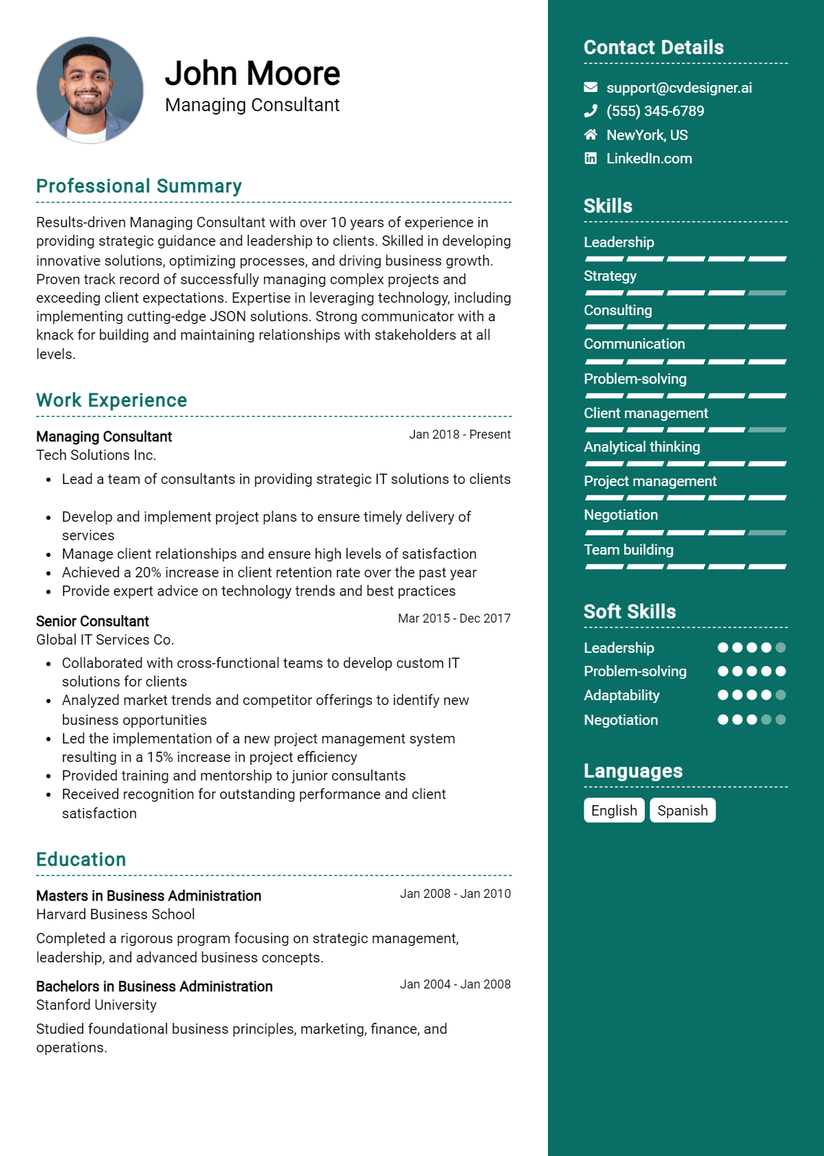 12 Managing Consultant Resume Examples for 2026: Downloadable Templates Preview