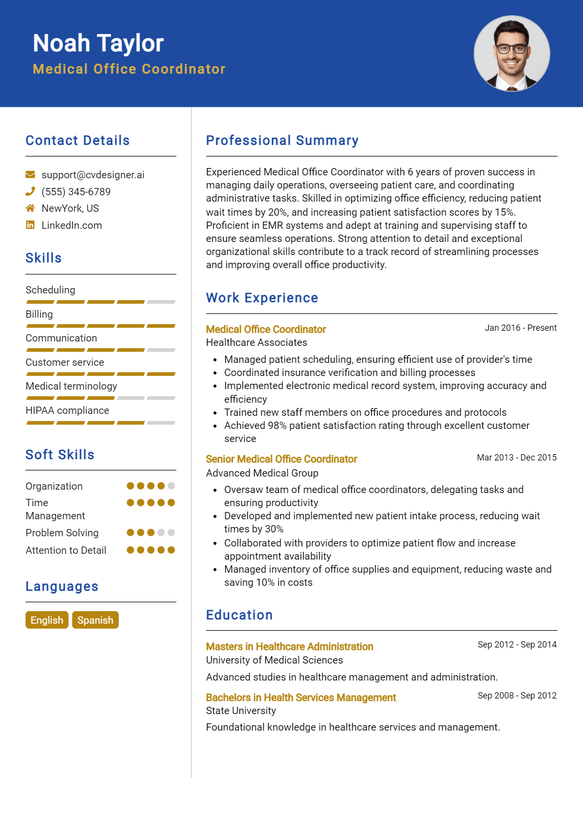 32 Medical Office Coordinator Resume Examples for 2026: Best Formatting Tips Preview
