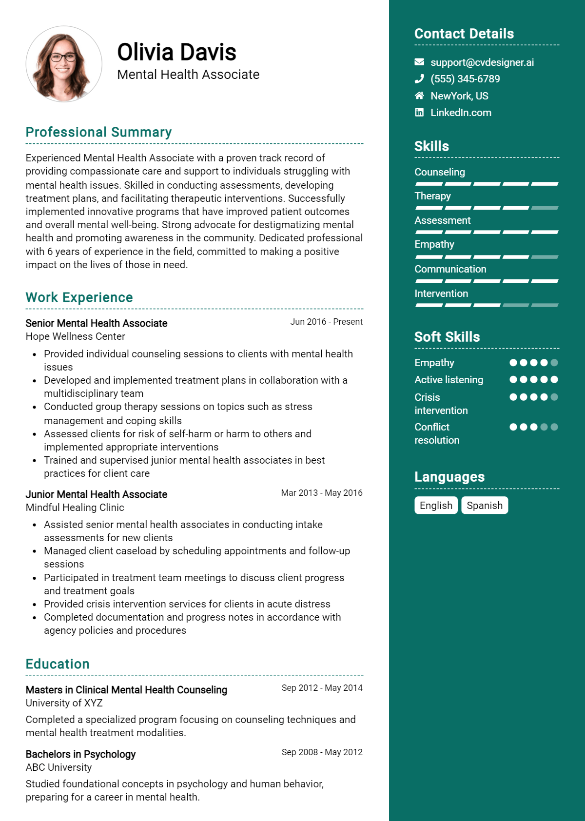 16 Mental Health Associate Resume Examples for 2026: Ultimate Guide Preview