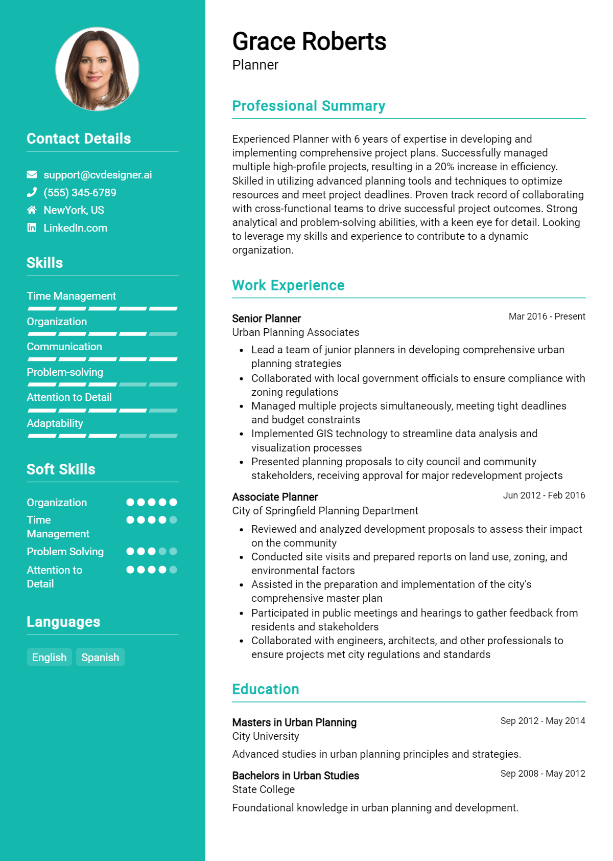 Planner Resume Example for 2026: Top Templates Preview