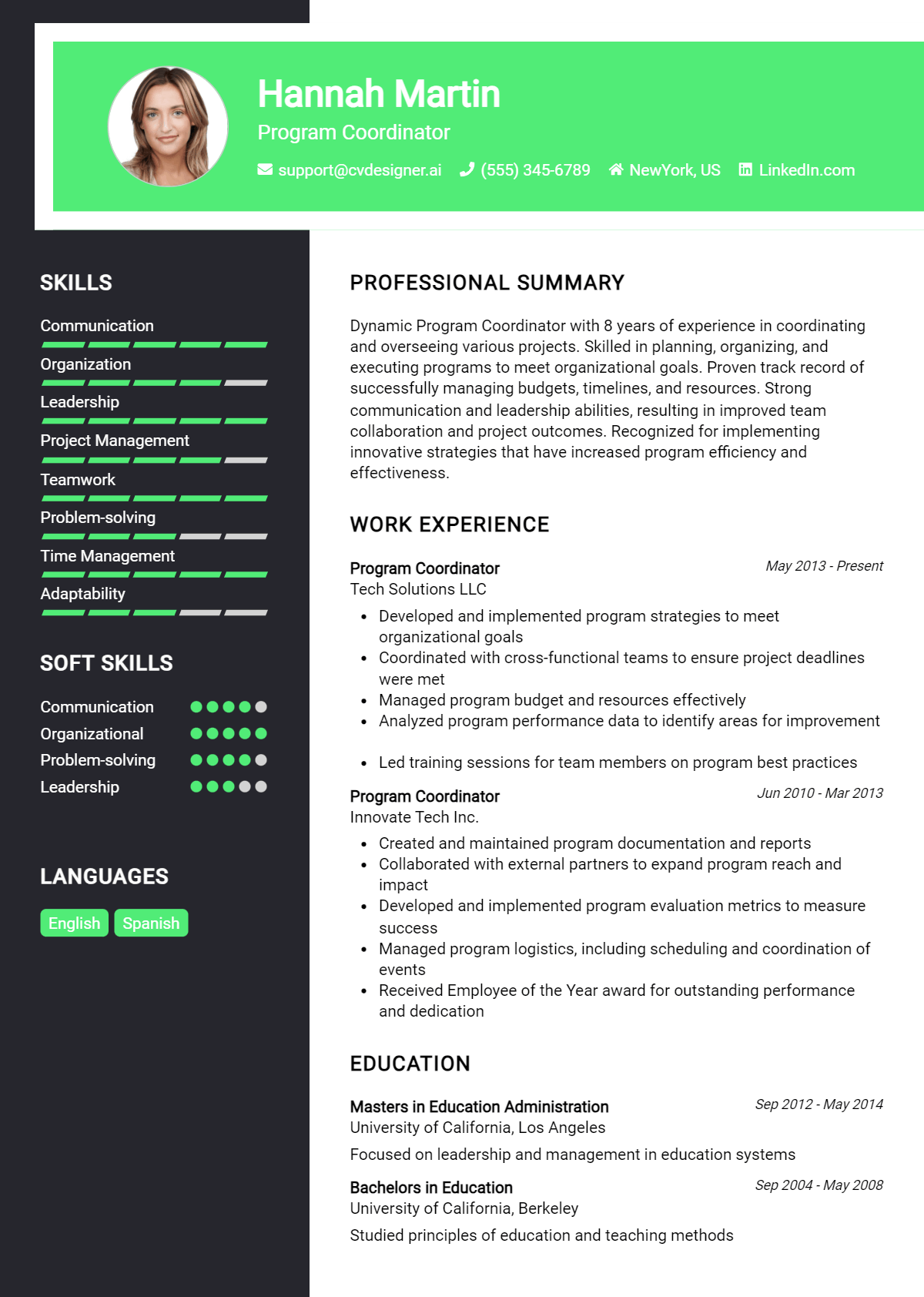 18 Program Coordinator Resume Examples for 2026: Expert Tips & Templates Preview