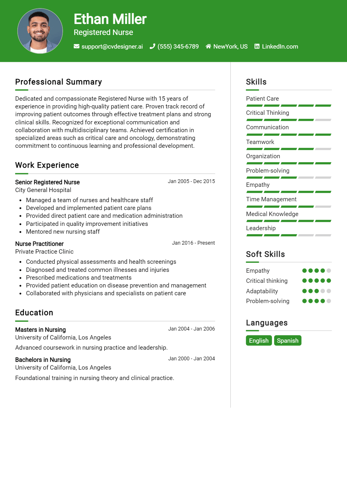 26 Registered Nurse Resume Examples for 2026: Best Writing Guide Preview