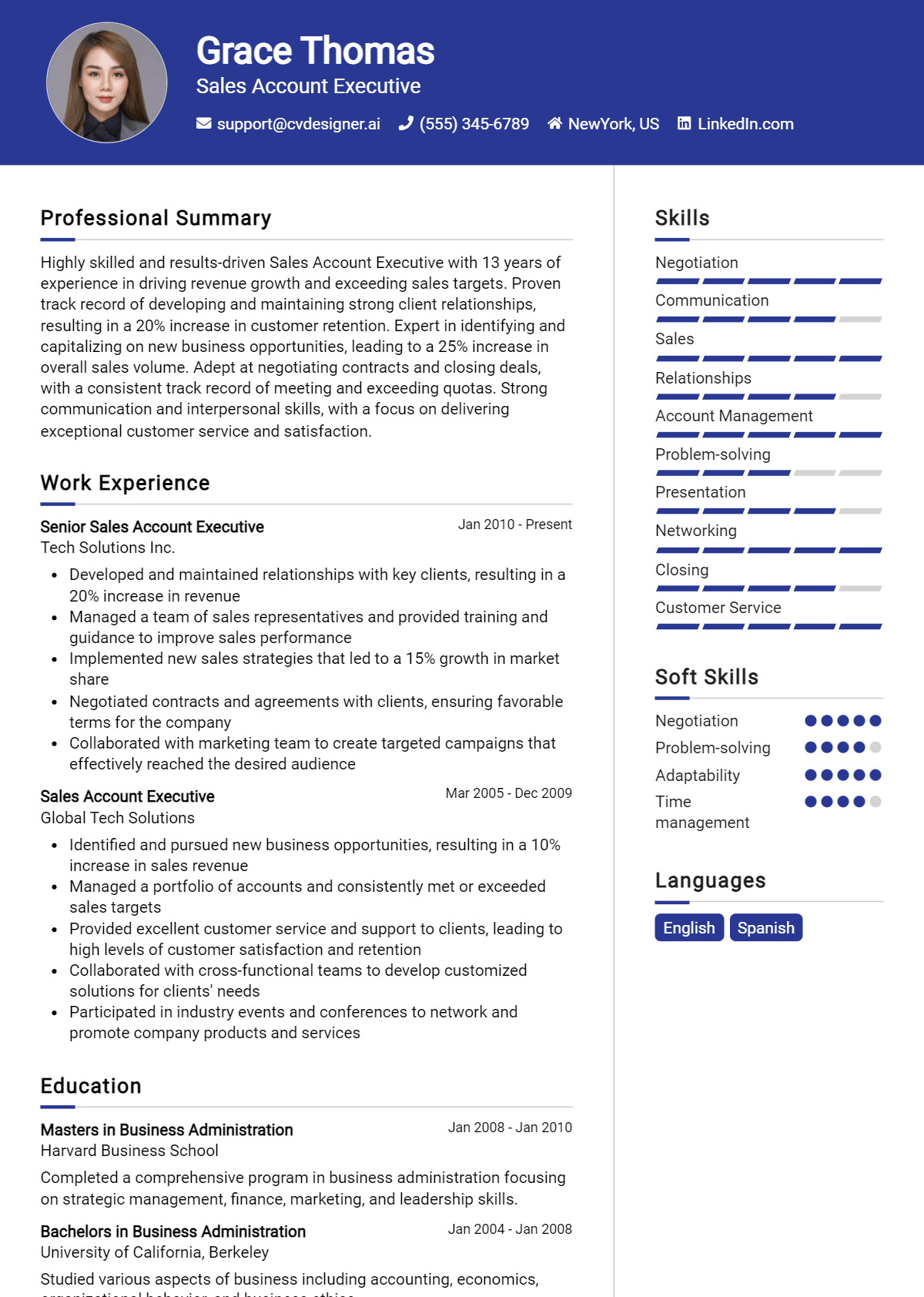 24 Sales Account Executive Resume Examples for 2026: Ultimate Guide Preview