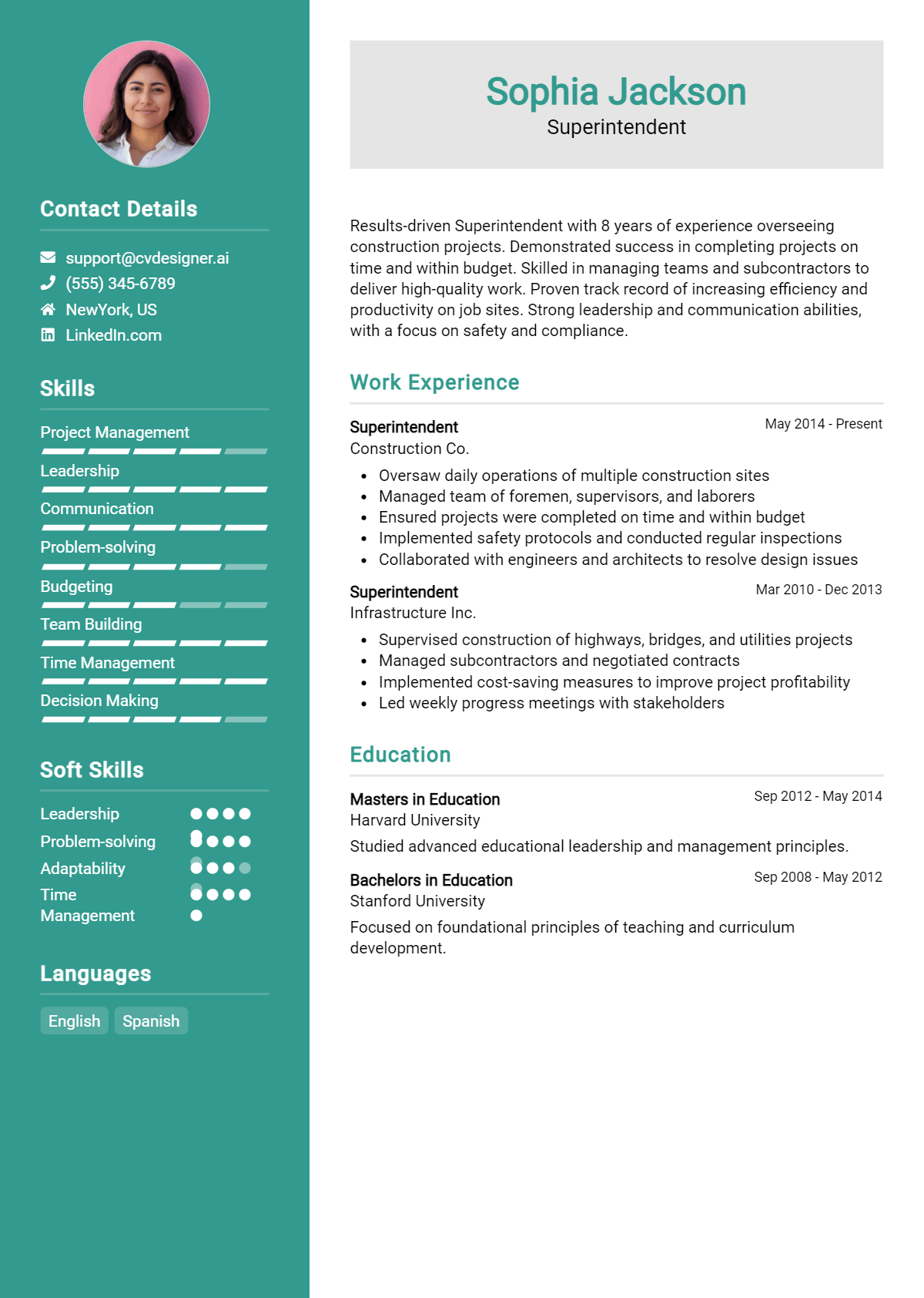 Superintendent Resume Example for 2026: Proven Tips & Templates Preview
