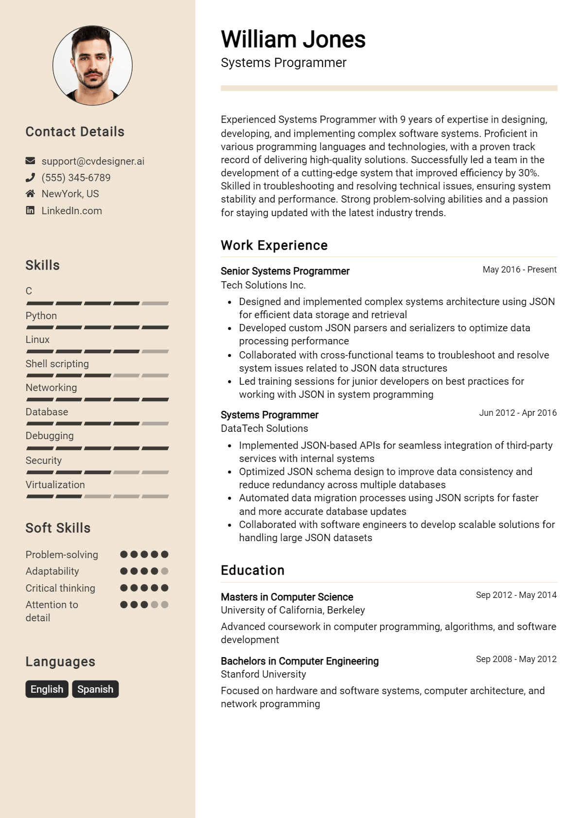 16 Systems Programmer Resume Examples And Templates for 2026 Preview