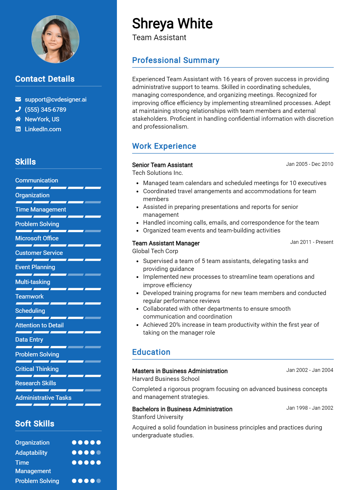 10 Team Assistant Resume Examples for 2026: Strategies & Templates Preview