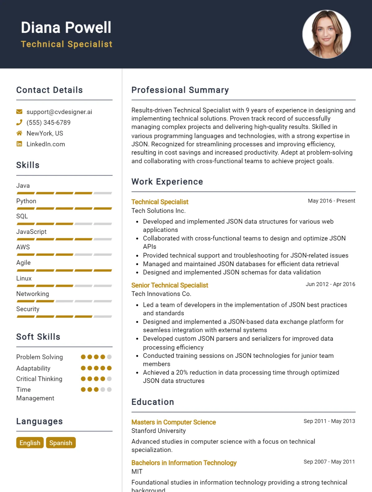 14 Technical Specialist CV Examples For 2026: Effective CV Writing Tips Preview