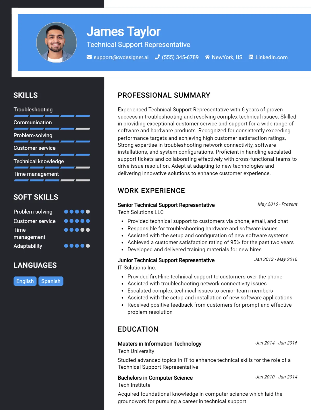 14 Technical Support Representative CV Examples For 2026: Ultimate Guide Preview