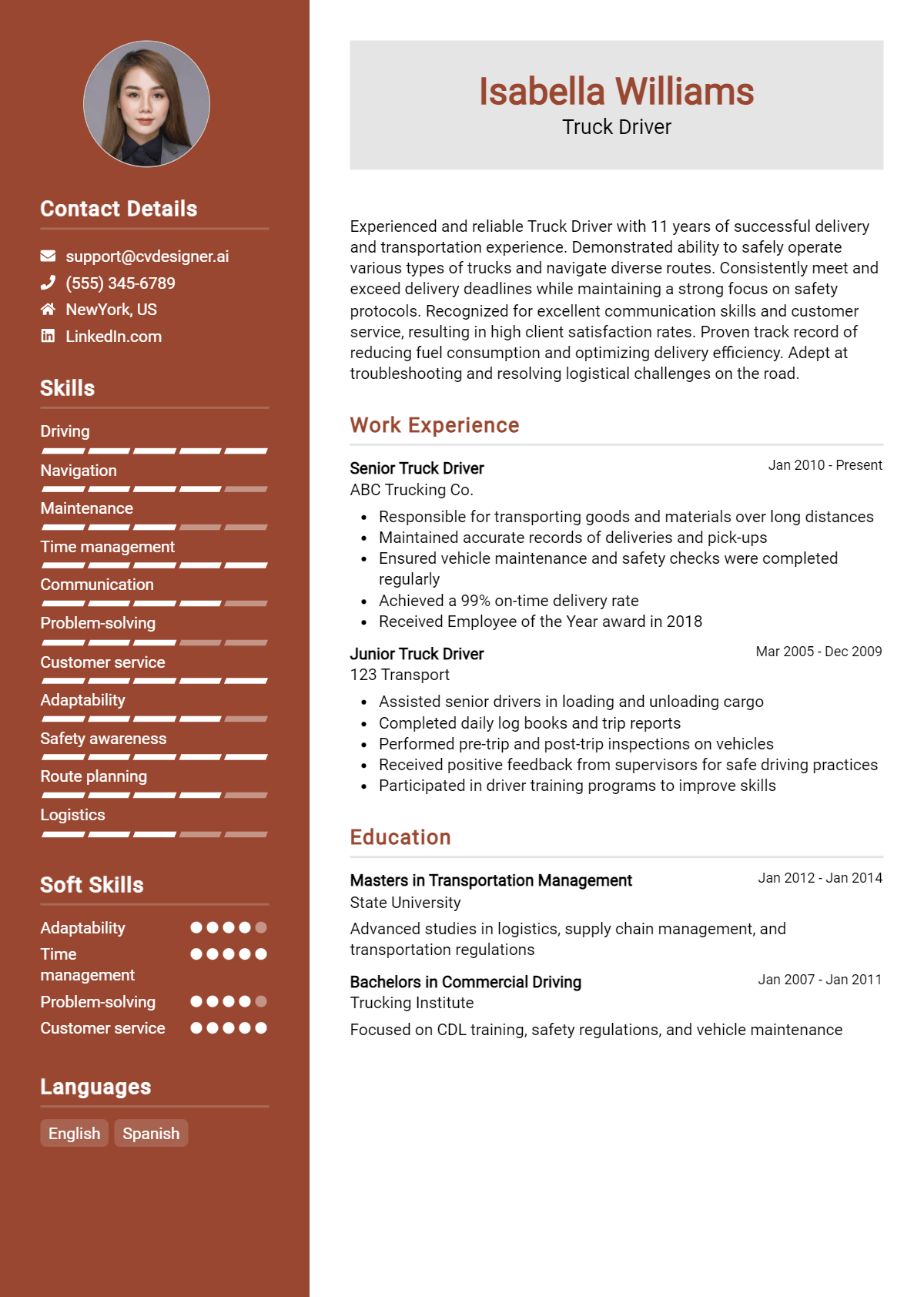 22 Truck Driver Resume Examples for 2026: Expert Tips & Templates Preview