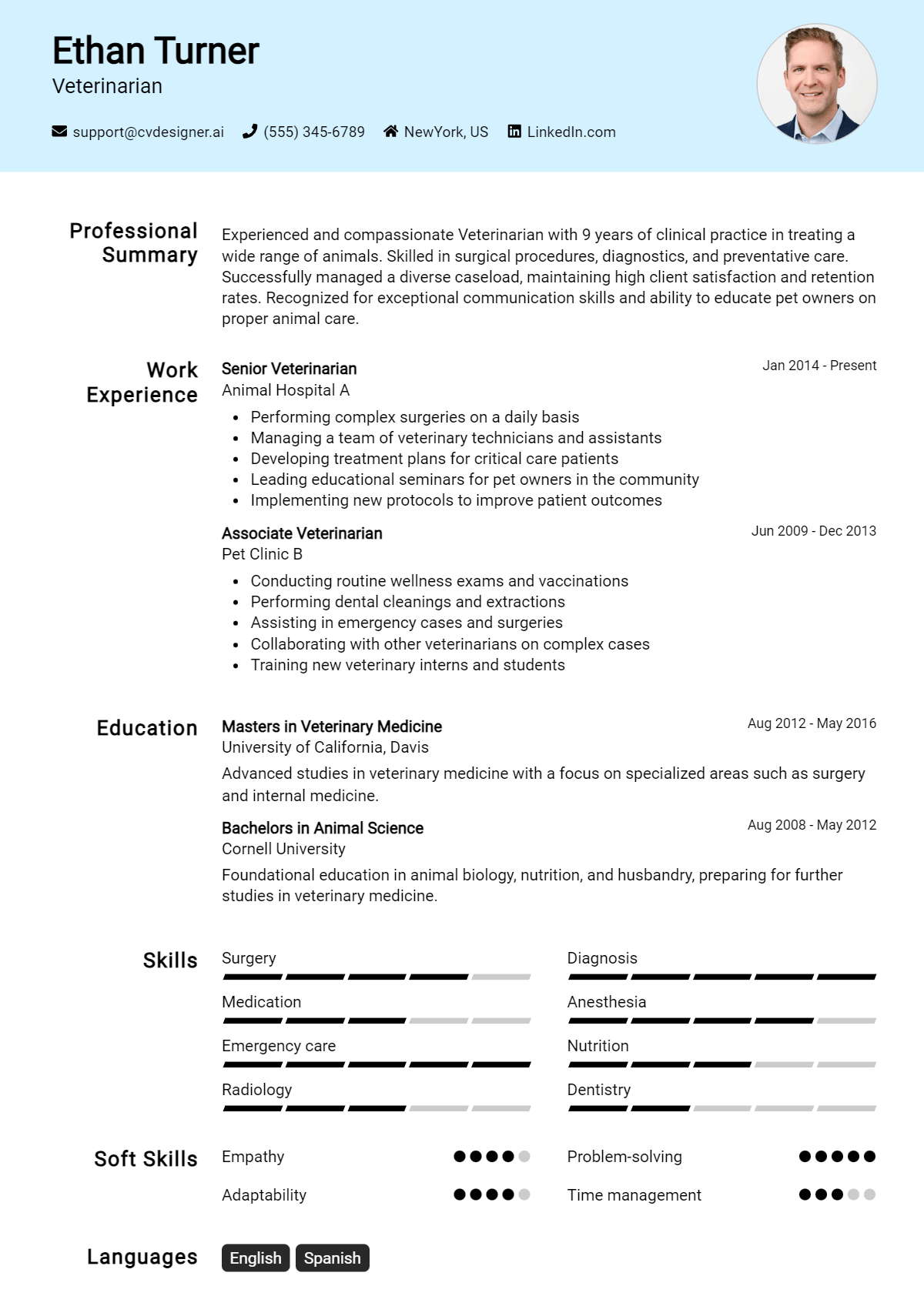 Veterinarian Resume Example for 2026: Proven Tips & Templates Preview
