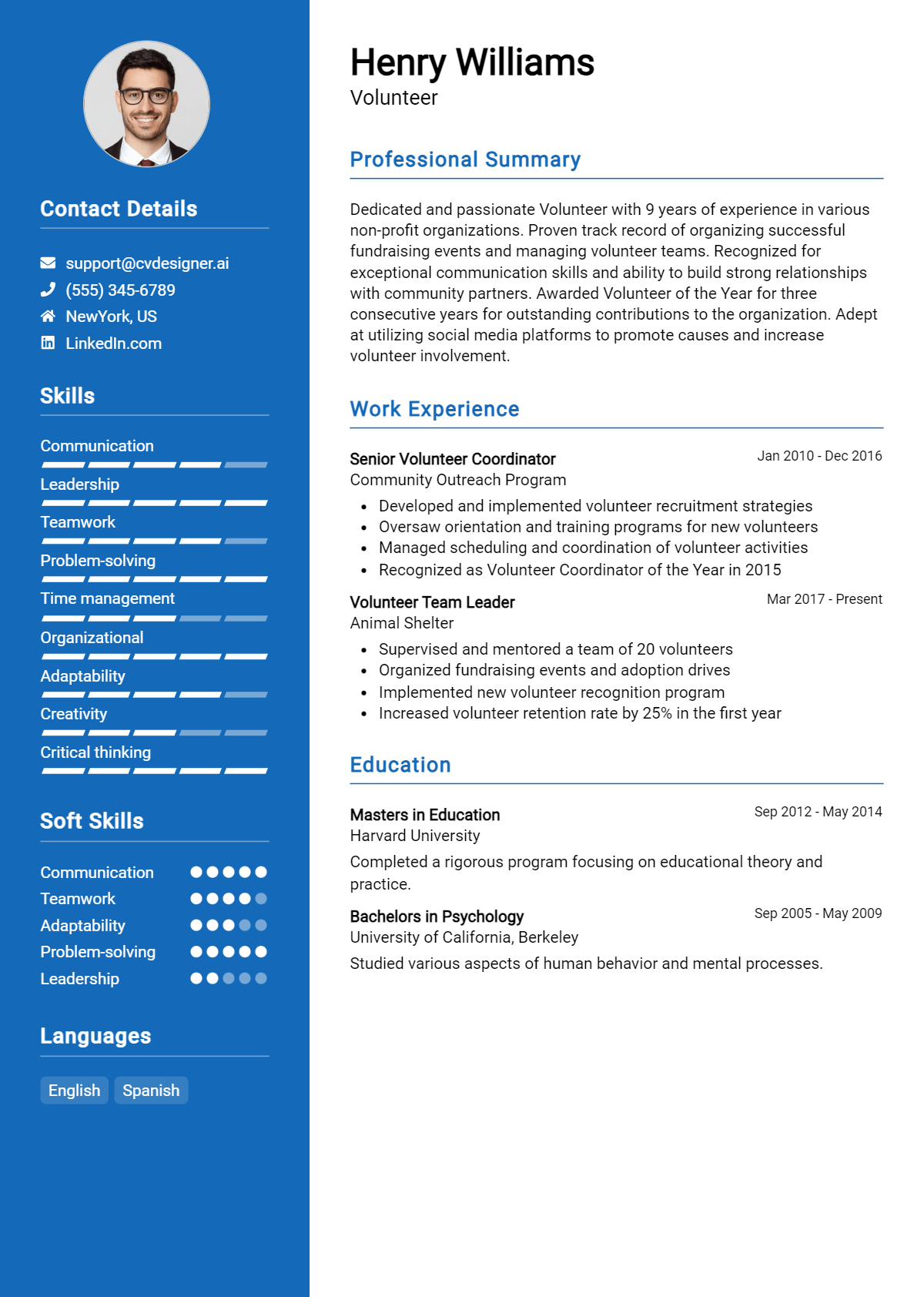 Volunteer Resume Example for 2026: Strategies & Templates Preview