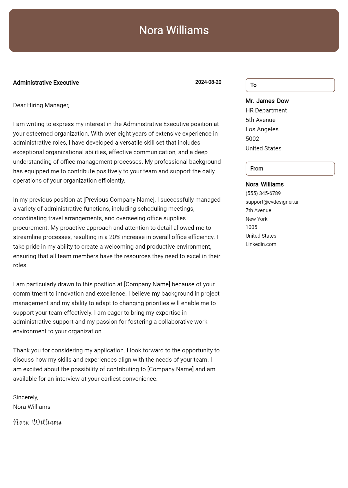 17 Administrative Executive Cover Letter Examples for 2026: Expert Tips & Templates Preview