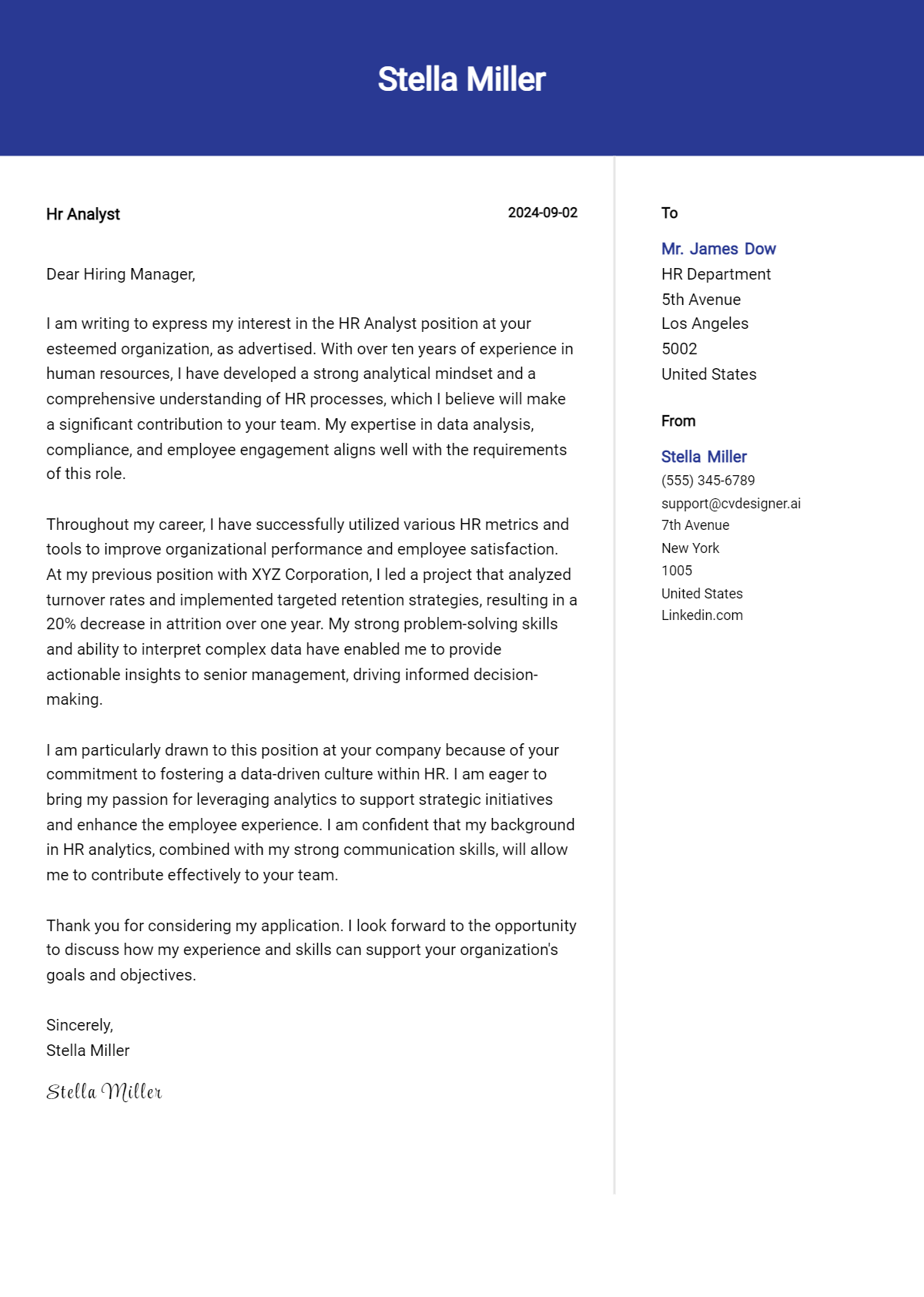 12 HR Analyst Cover Letter Examples for 2026: Proven Tips Preview