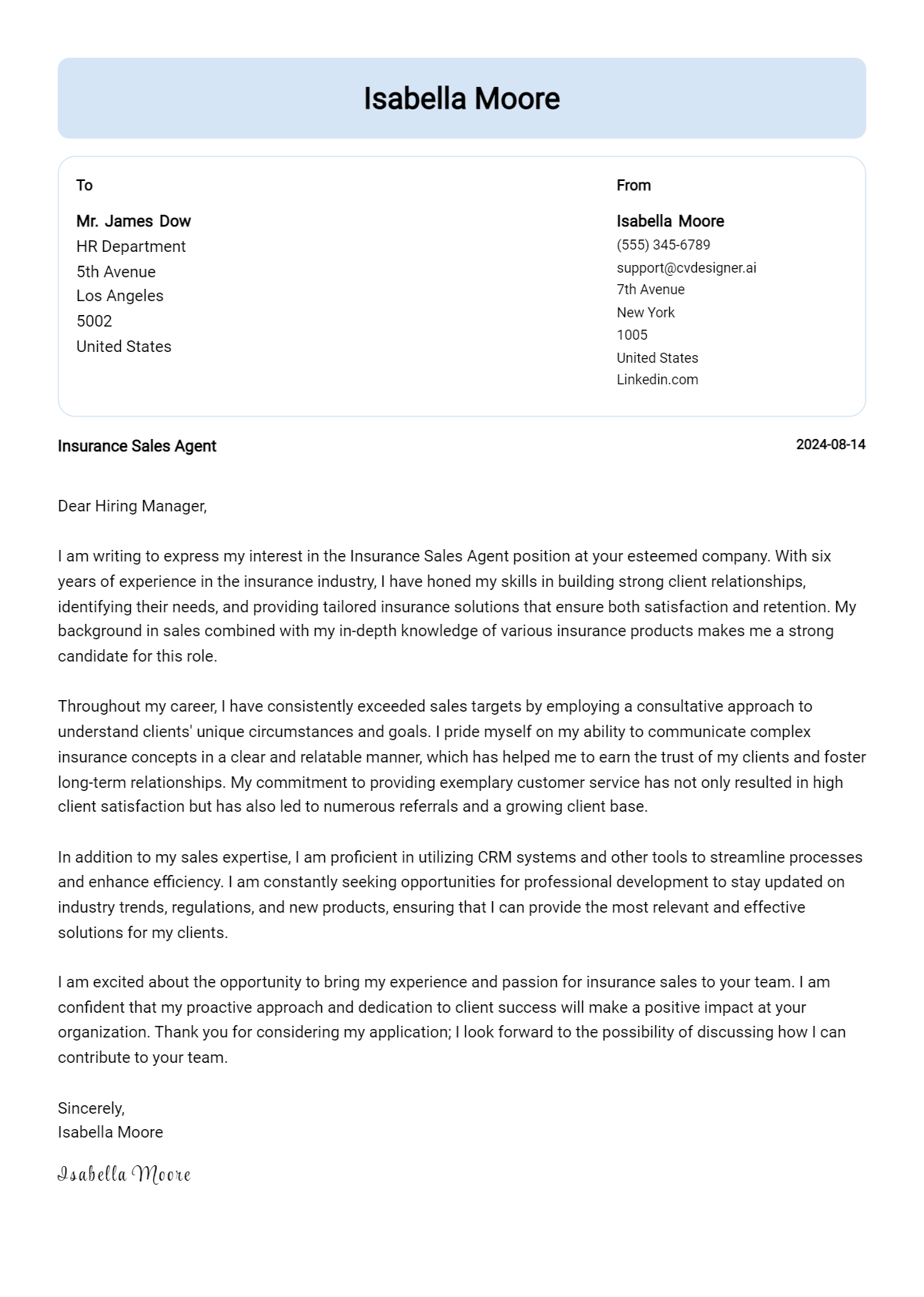 15 Insurance Sales Agent Cover Letter Examples for 2026: Ultimate Guide Preview