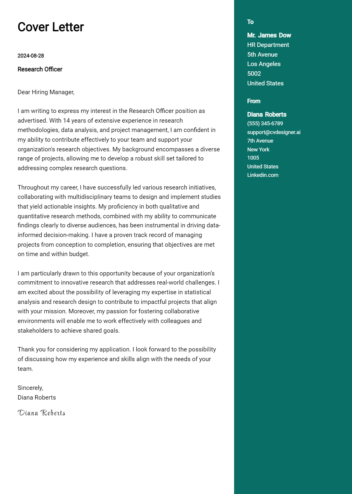 21 Research Officer Cover Letter Examples for 2026: Proven Tips Preview