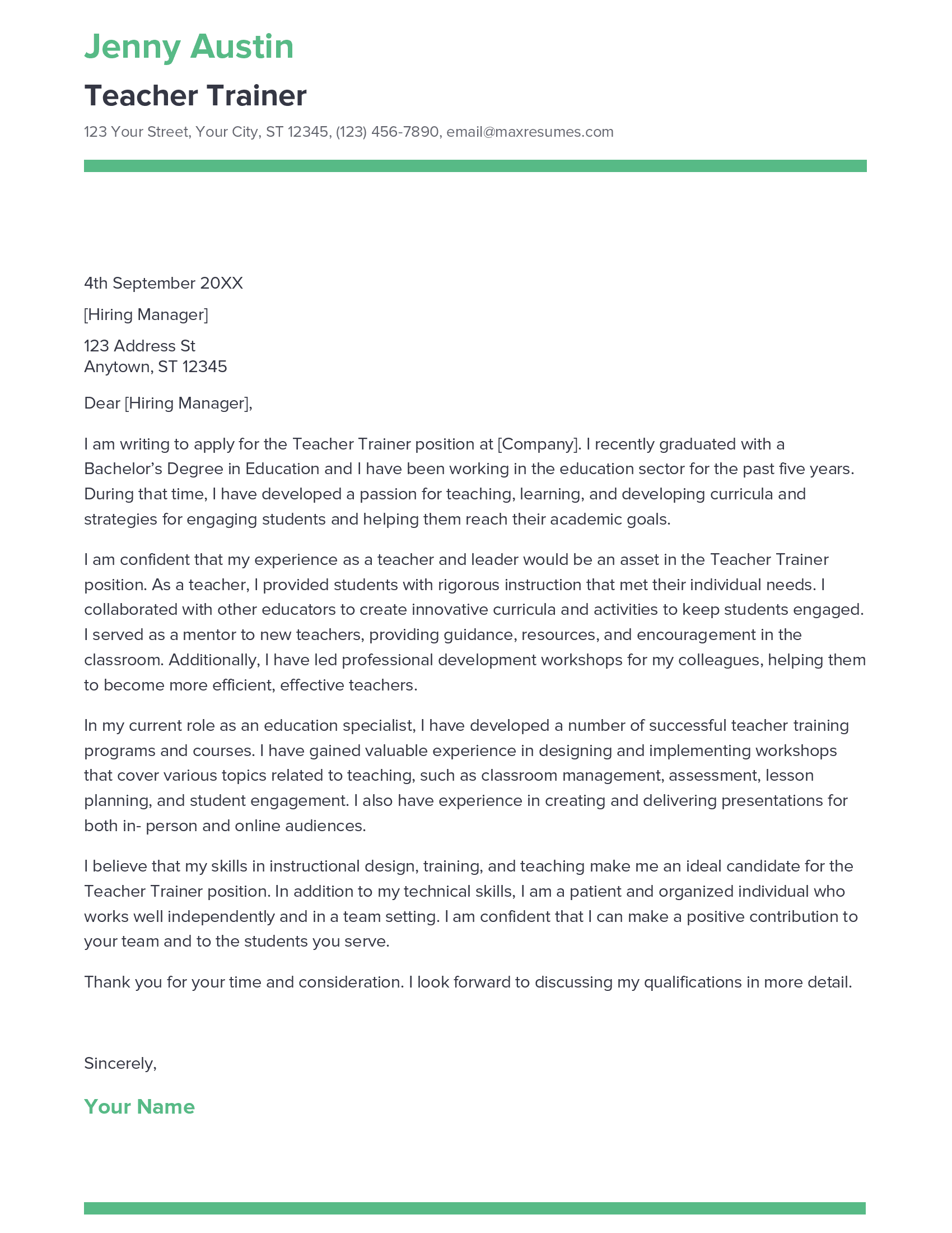 account assistant cover letter sample