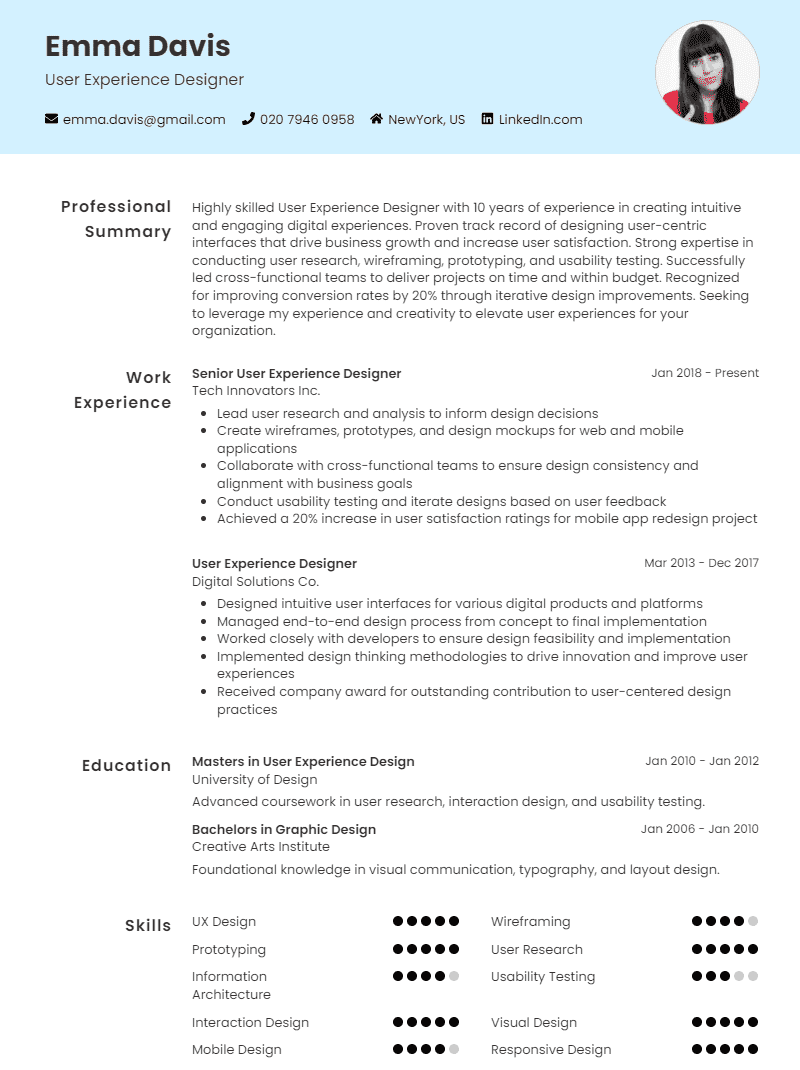 resume template resume template