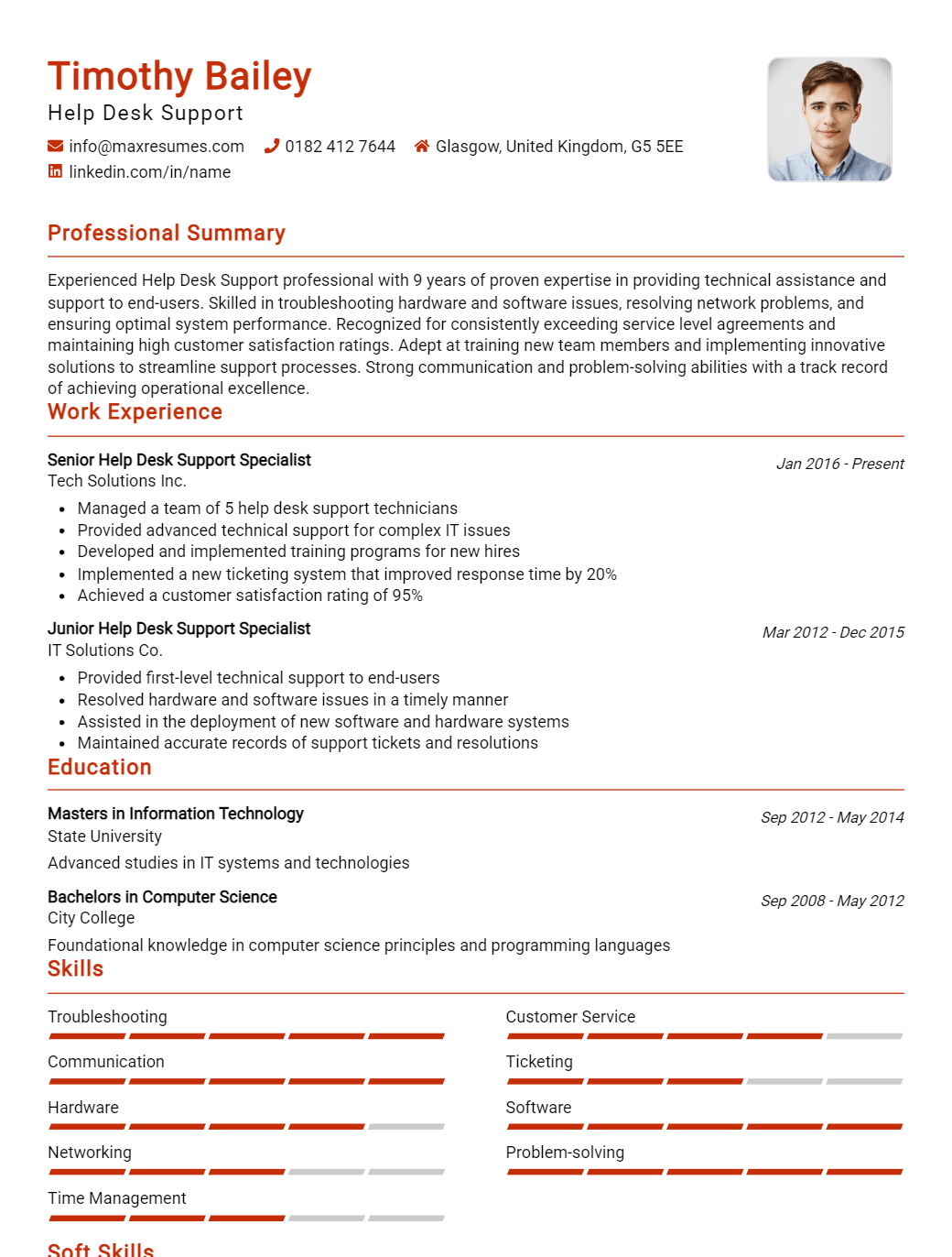 help-desk-support-resume-sample