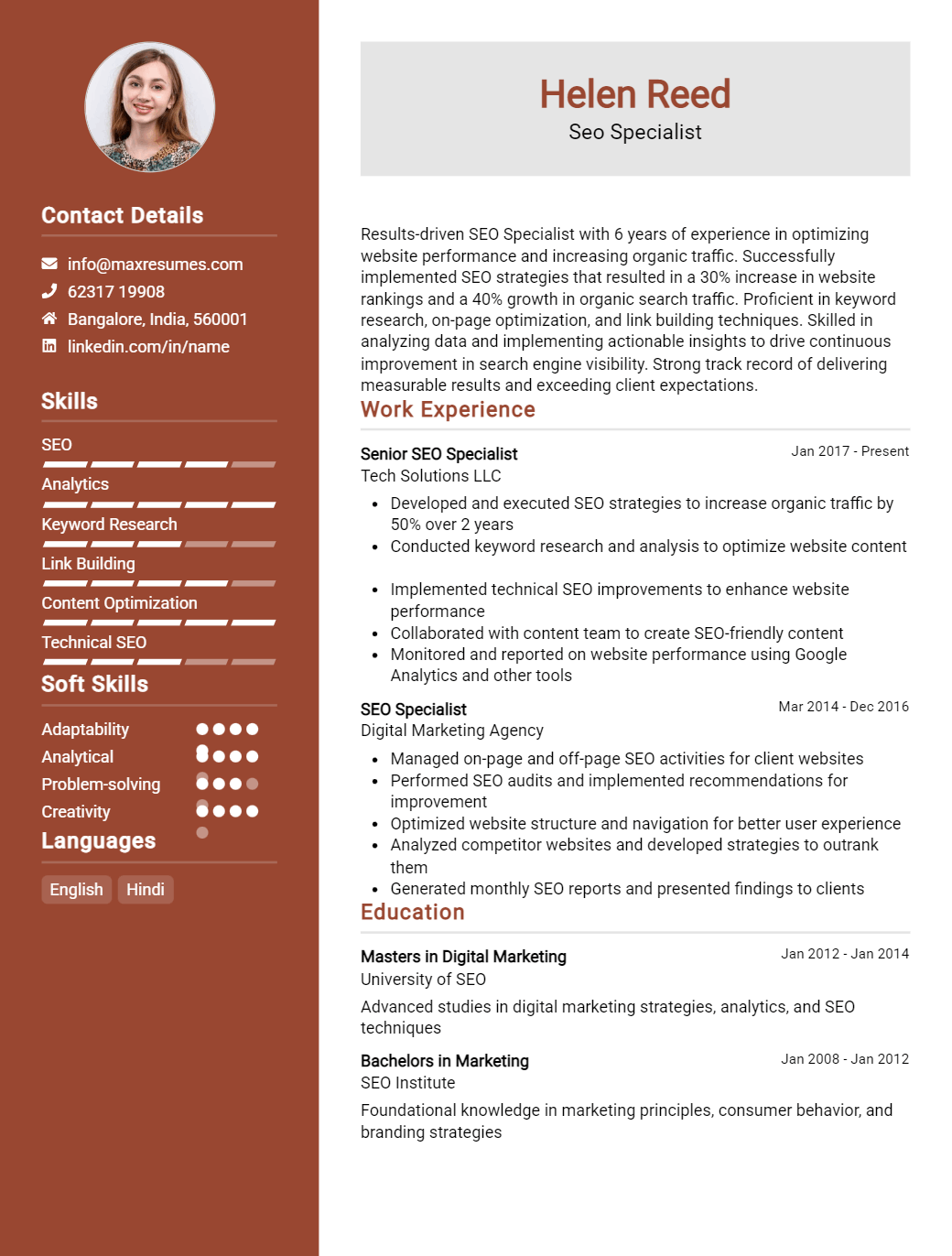 seo-specialist-resume-sample