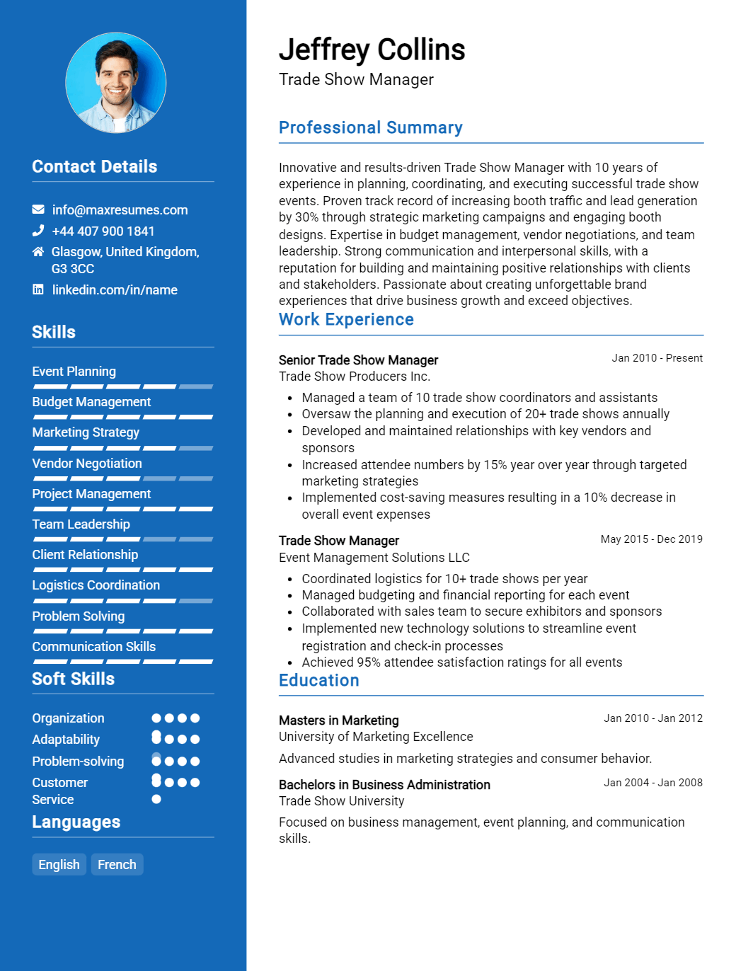 trade-show-manager-resume-sample