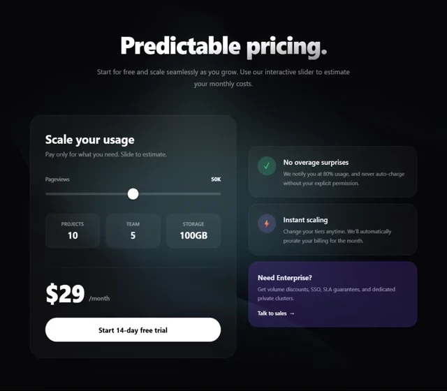 Pricing - Predictable