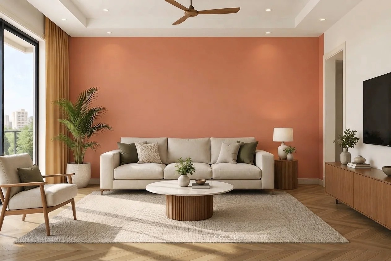 Nerolac Paints Living Room Paint Visualizer